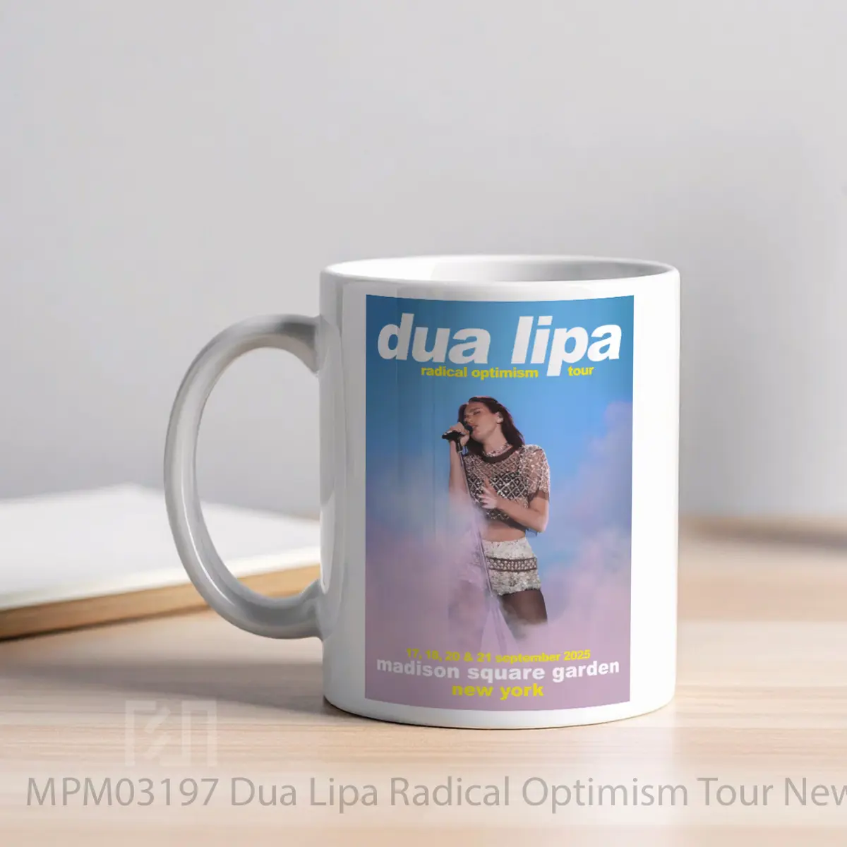 Mug Dua Lipa Radical Optimism Tour New York Madison Square Garden MPM03197 - All-side / Desain