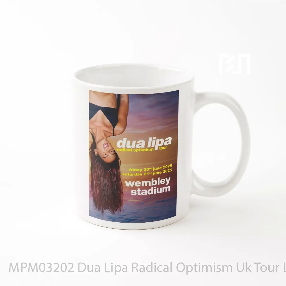 Mug Dua Lipa Radical Optimism Uk Tour London Wembley MPM03202