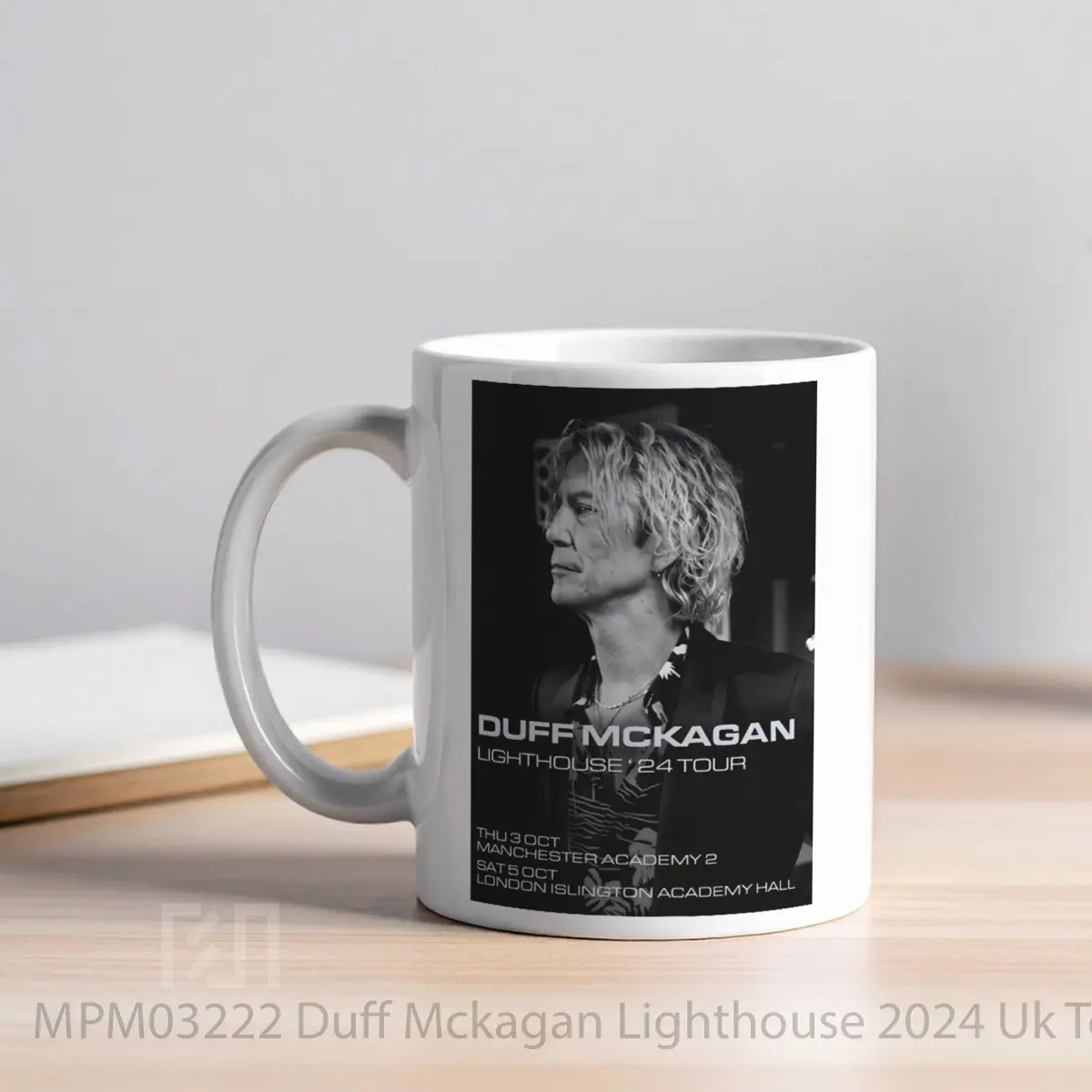 Mug Duff Mckagan Lighthouse 2024 Uk Tour Manchester London MPM03222 - All-side / Desain