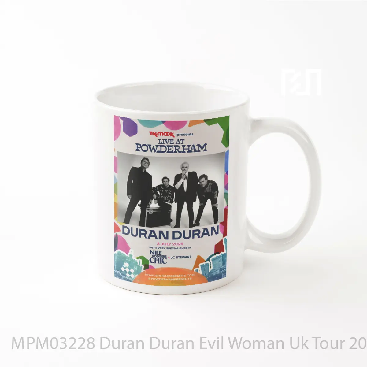 Mug Duran Duran Evil Woman Uk Tour 2025 Exeter Powderham MPM03228