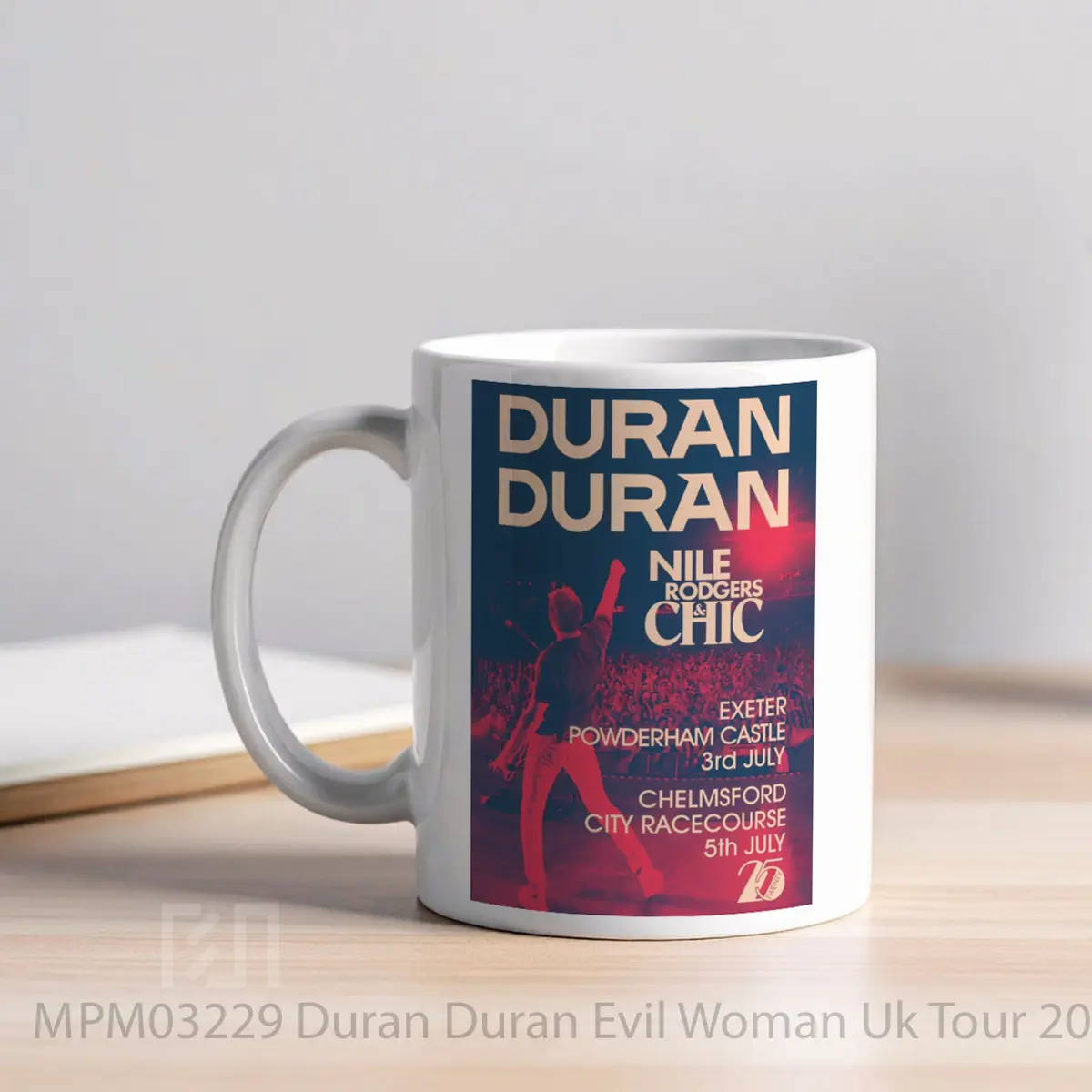 Mug Duran Duran Evil Woman Uk Tour 2025 MPM03229 - All-side / Desain