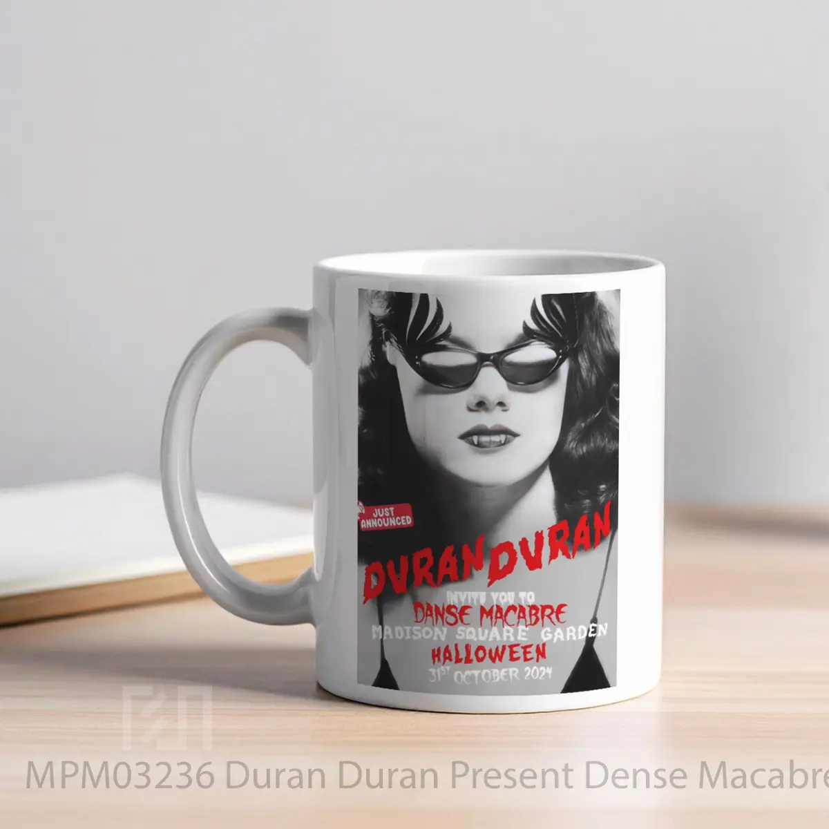 Mug Duran Duran Present Dense Macabre 2024 Halloween S MPM03236 - All-side / Desain