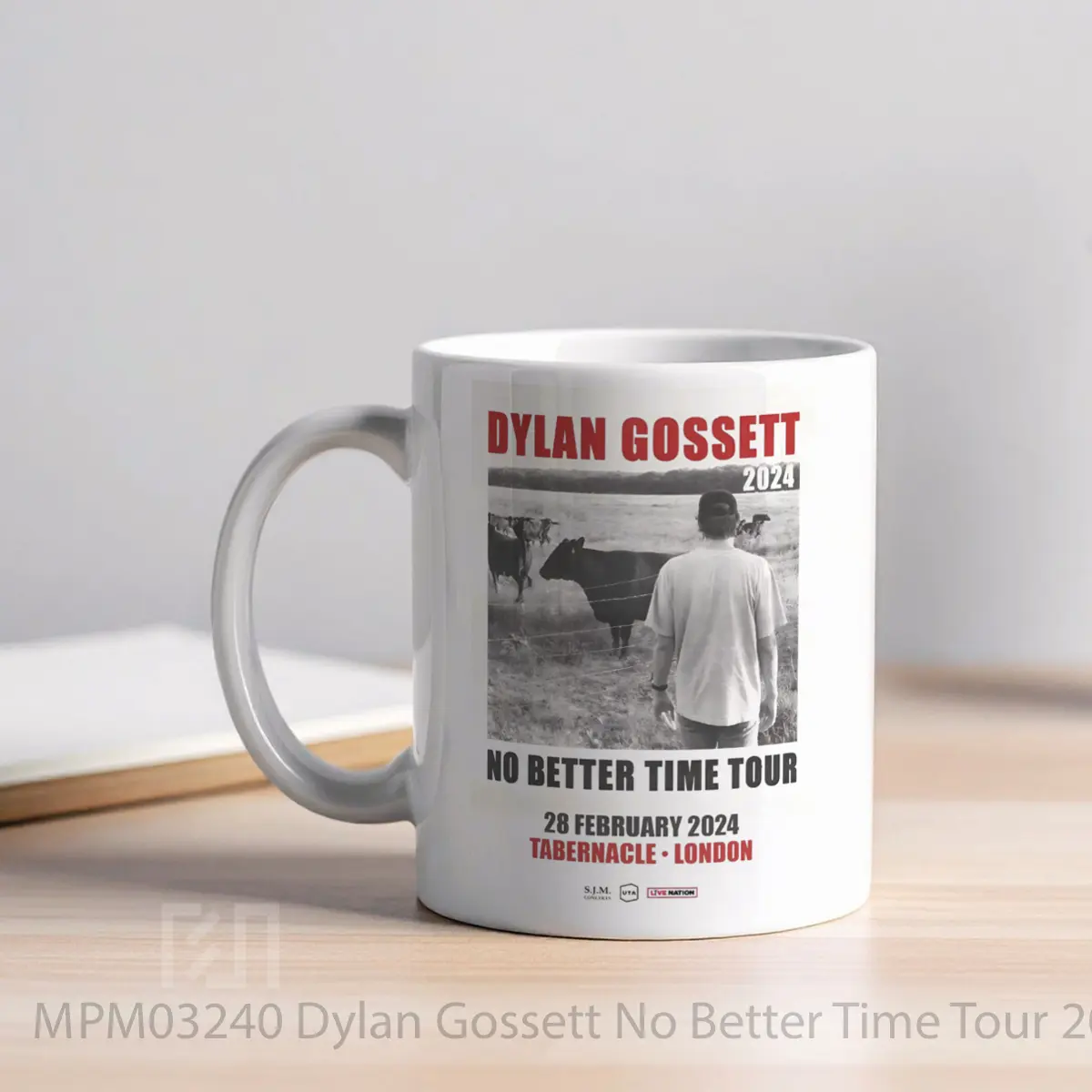 Mug Dylan Gossett No Better Time Tour 2024 World Tour MPM03240 - All-side / Desain