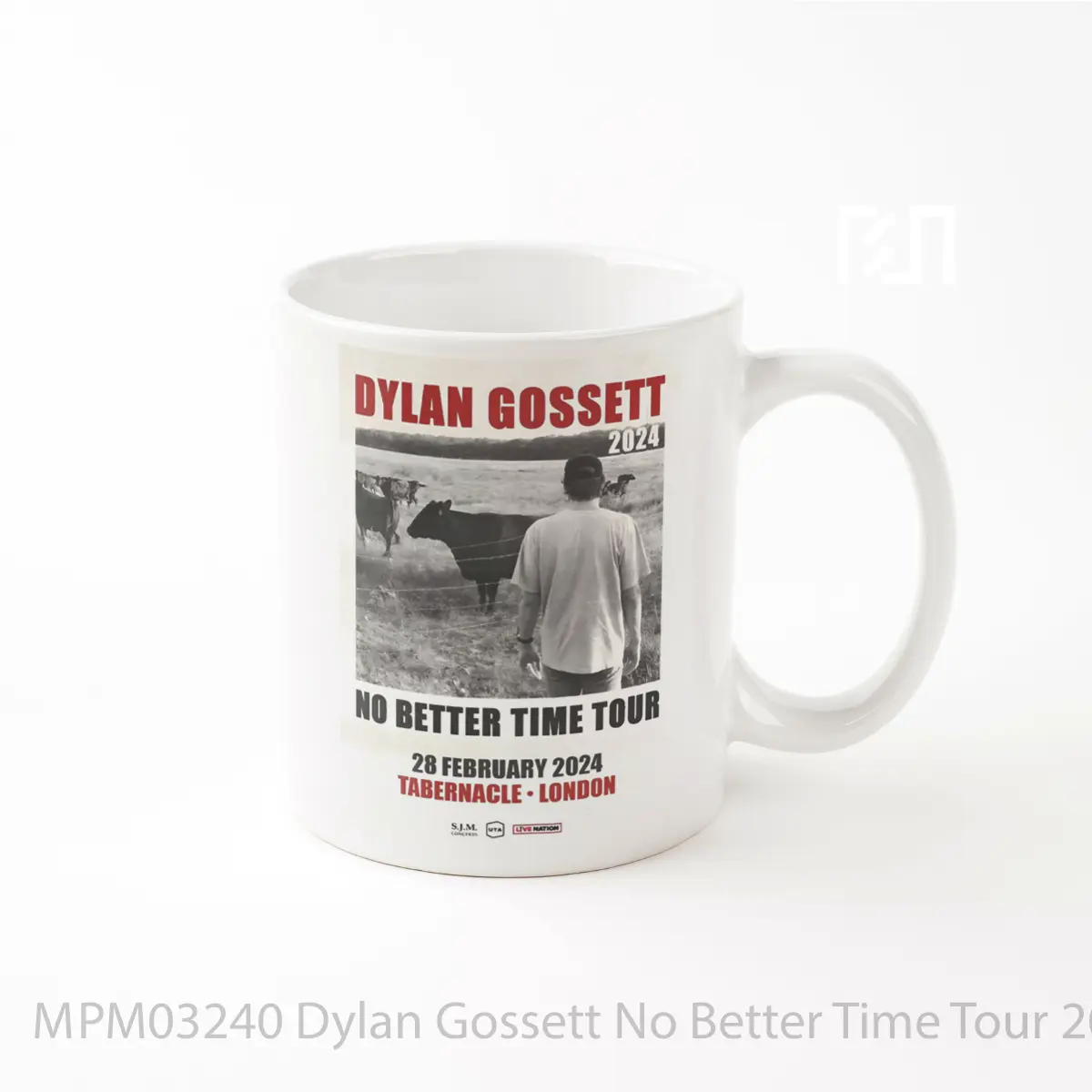 Mug Dylan Gossett No Better Time Tour 2024 World Tour MPM03240