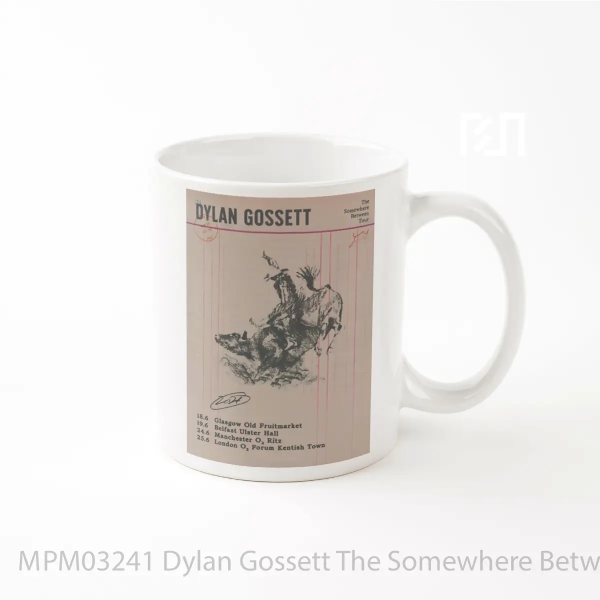 Mug Dylan Gossett The Somewhere Between Uk Tour 2024 MPM03241