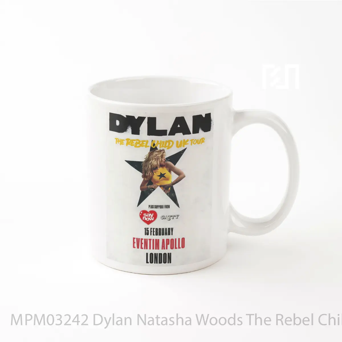 Mug Dylan Natasha Woods The Rebel Child 2024 Uk Tour MPM03242