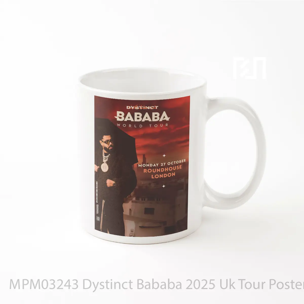 Mug Dystinct Bababa 2025 Uk Tour MPM03243