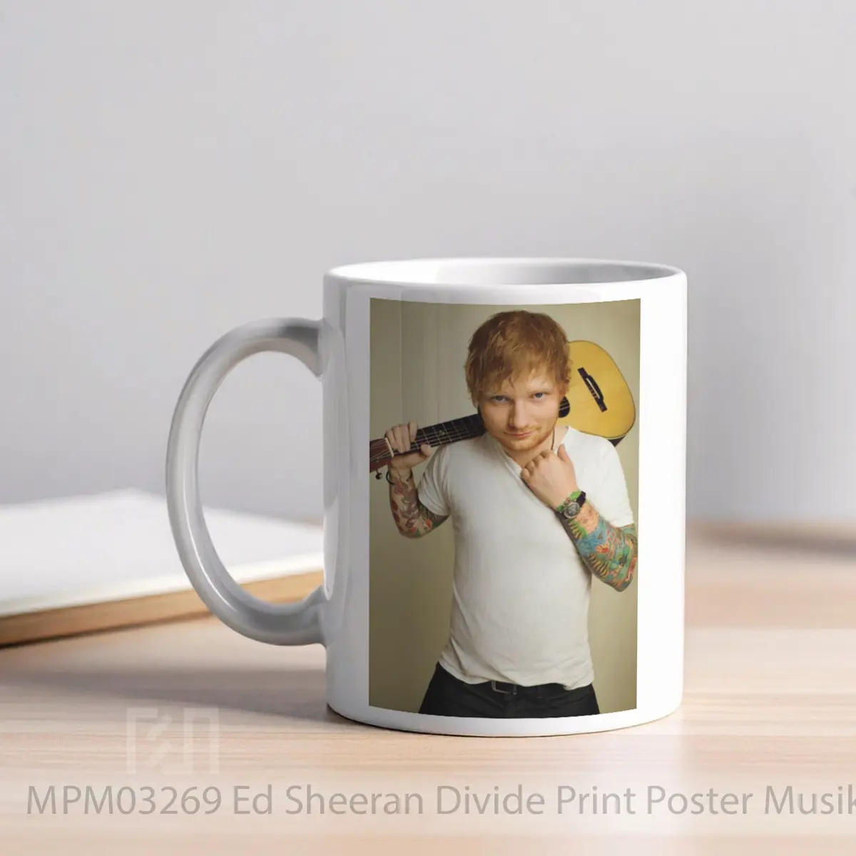 Mug Ed Sheeran Divide Print MPM03269 - All-side / Desain