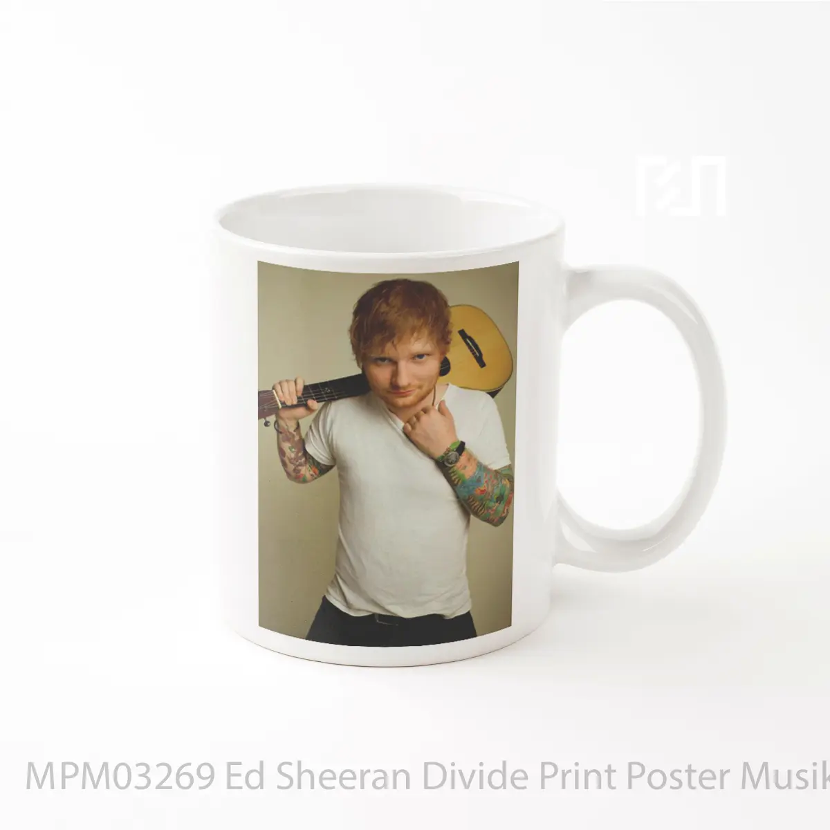 Mug Ed Sheeran Divide Print MPM03269