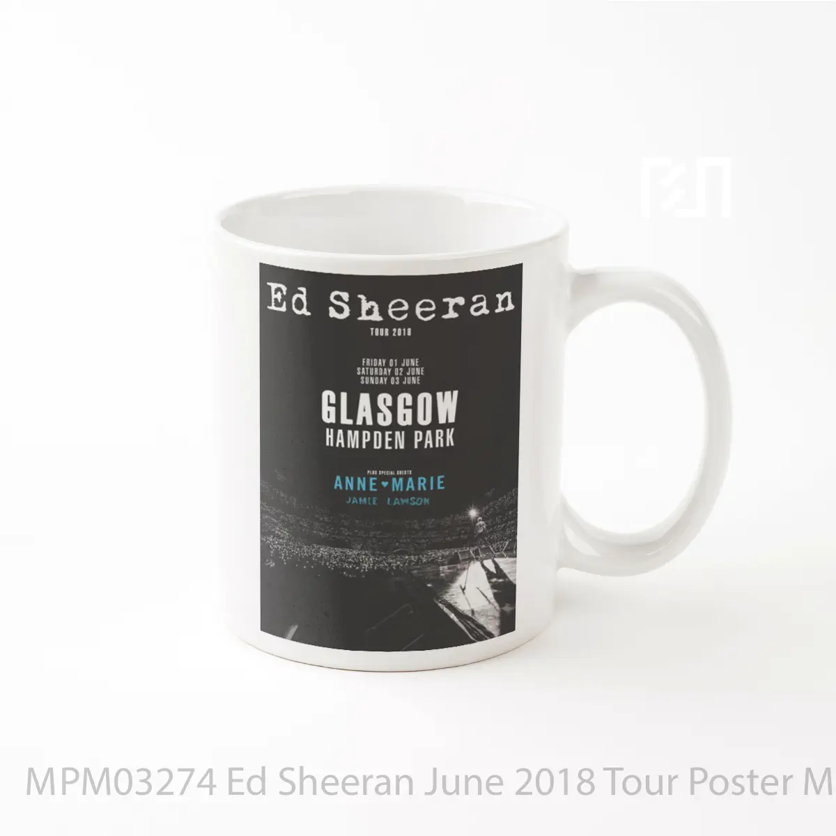 Mug Ed Sheeran June 2018 Tour MPM03274