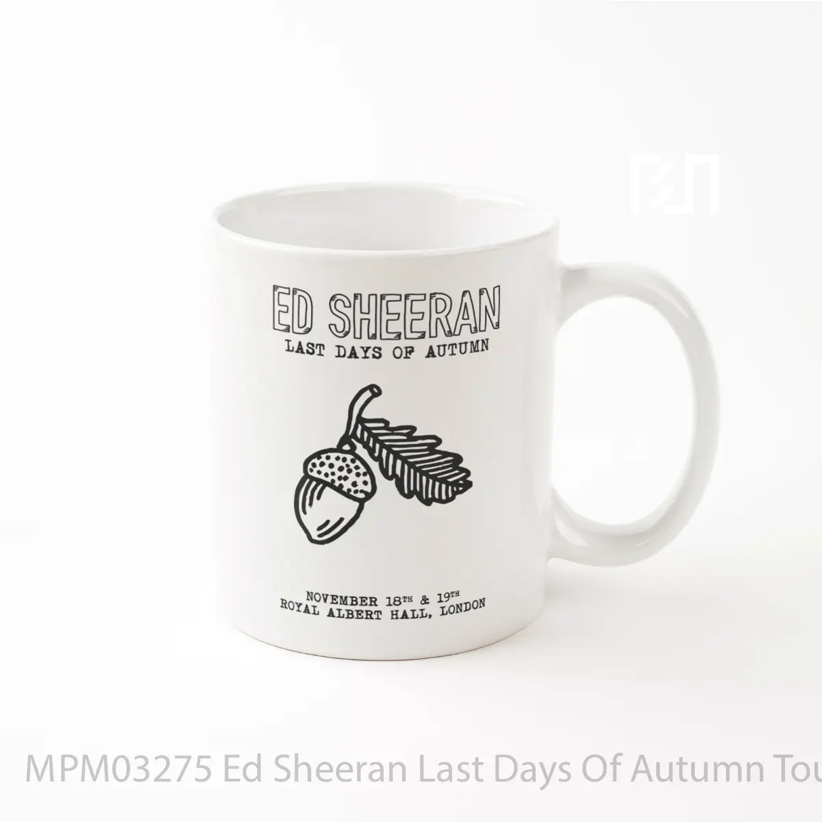 Mug Ed Sheeran Last Days Of Autumn Tour 2023 London Royal Albert Hall MPM03275