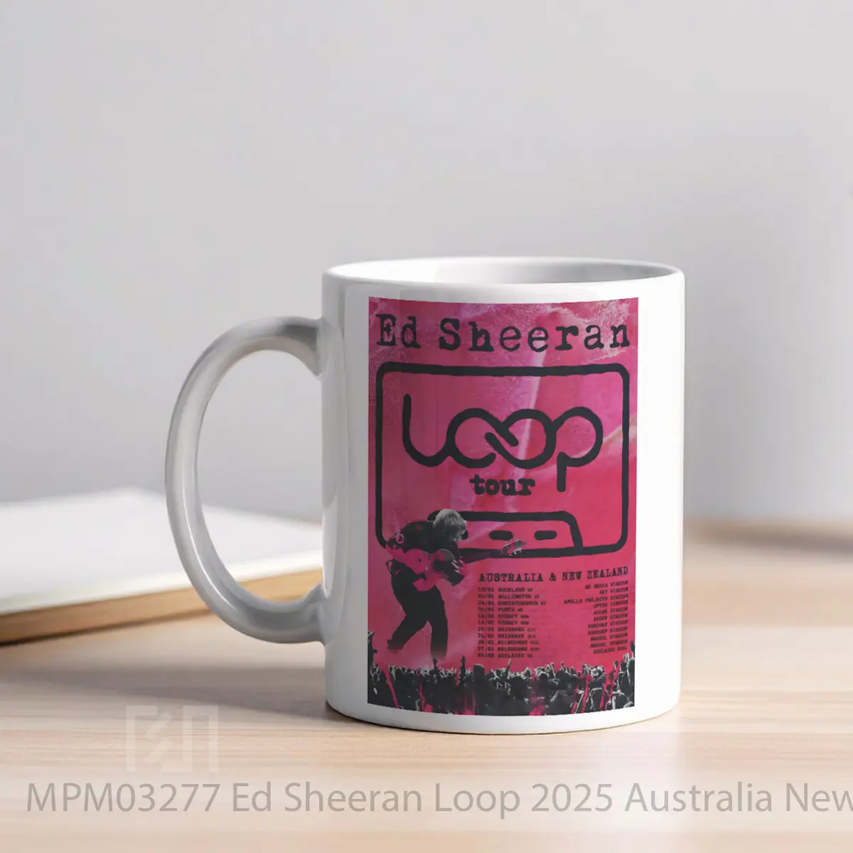 Mug Ed Sheeran Loop 2025 Australia New Zealand Poste MPM03277 - All-side / Desain