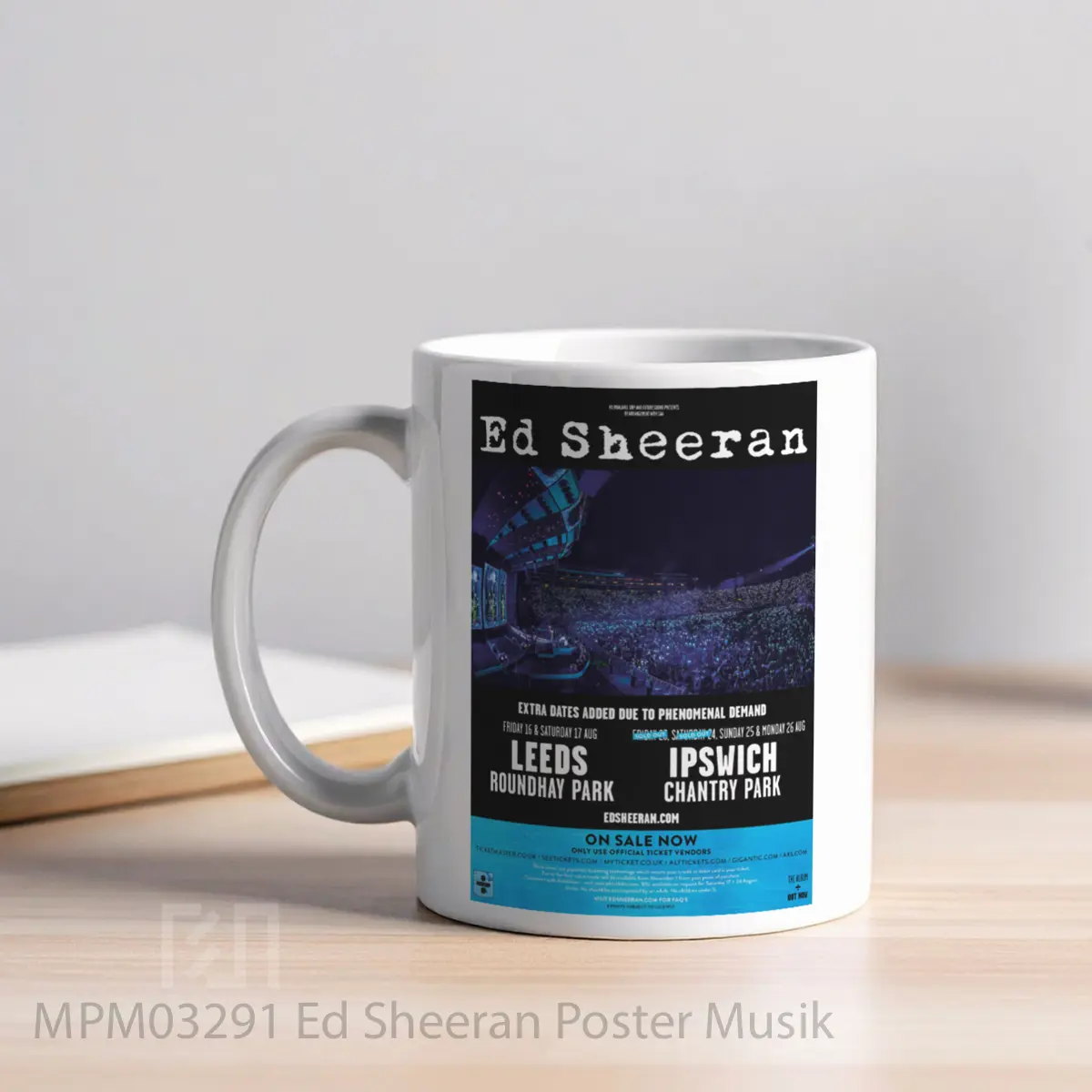 Mug Ed Sheeran MPM03291 - All-side / Desain