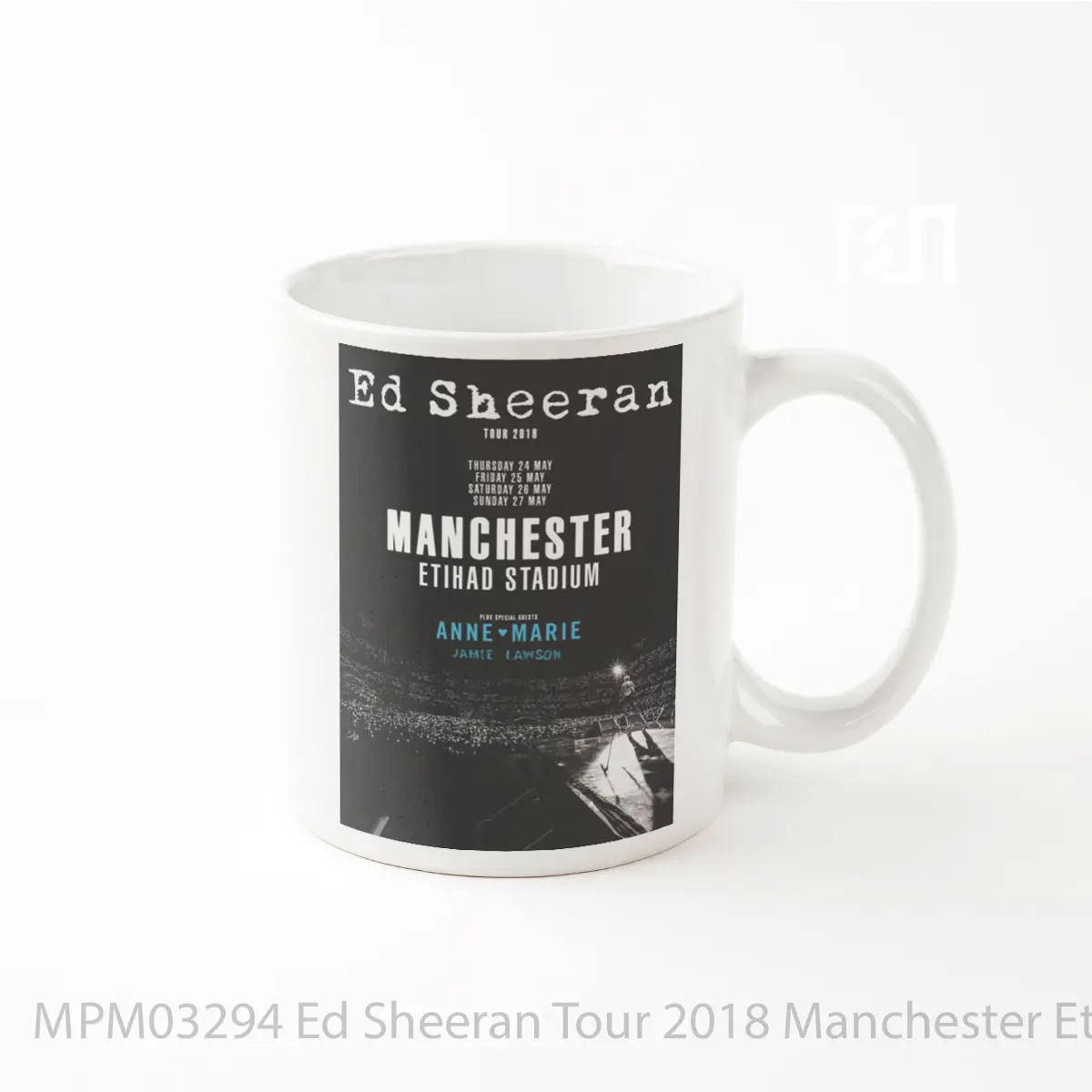 Mug Ed Sheeran Tour 2018 Manchester Etihad Stadium MPM03294