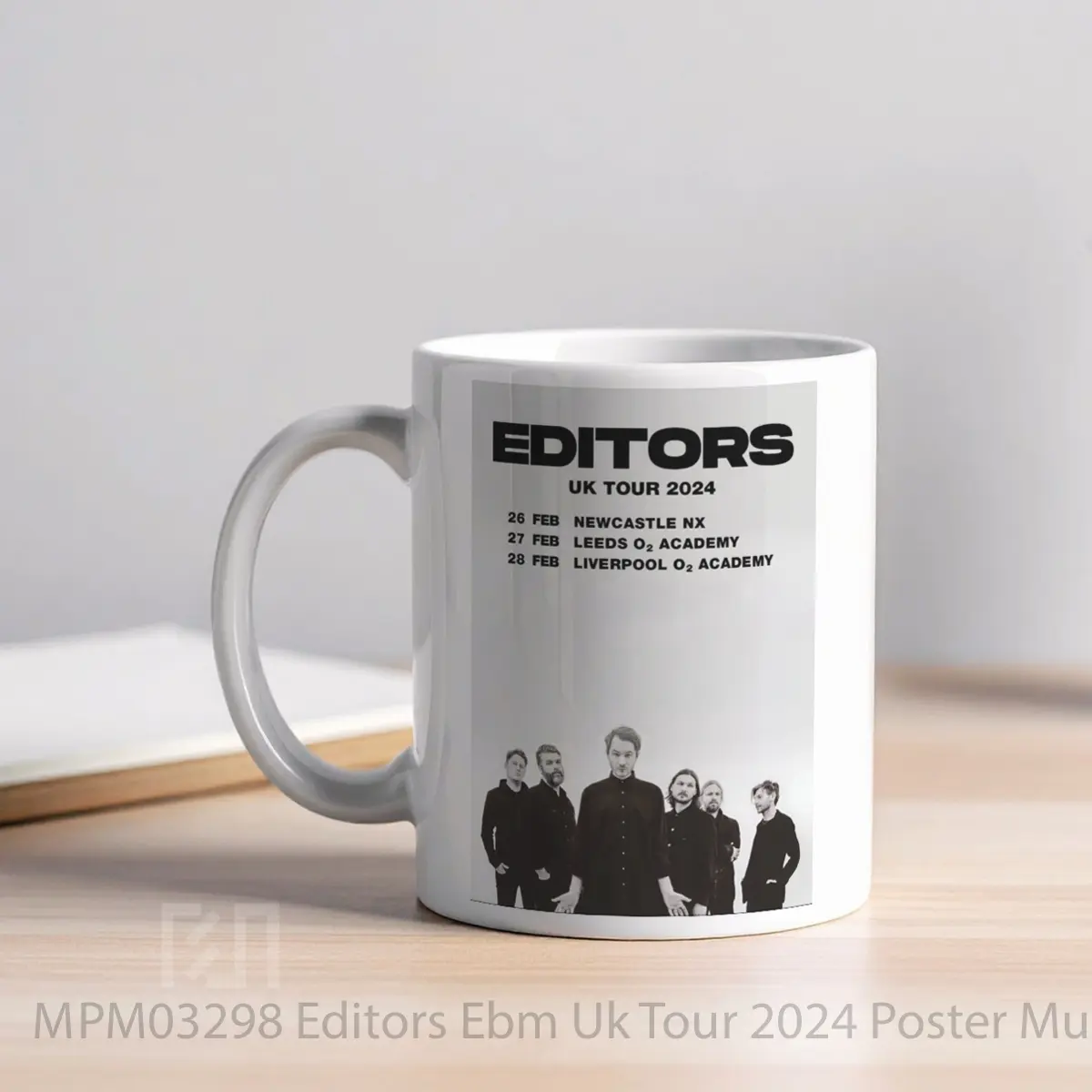 Mug Editors Ebm Uk Tour 2024 MPM03298 - All-side / Desain