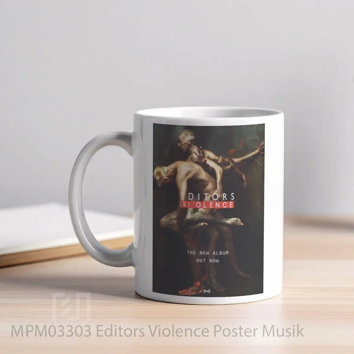 Mug Editors Violence MPM03303 - All-side / Desain