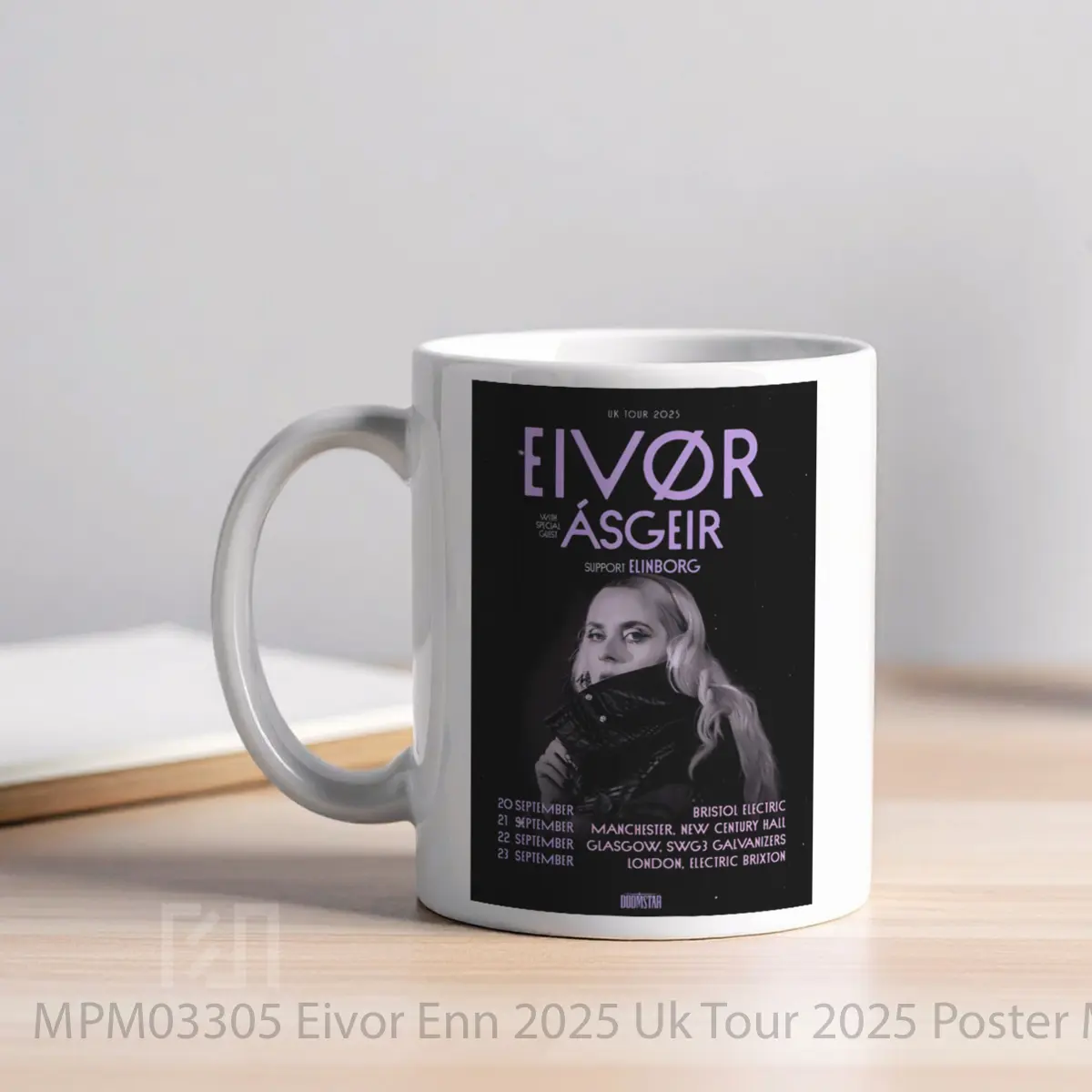 Mug Eivor Enn 2025 Uk Tour 2025 MPM03305 - All-side / Desain