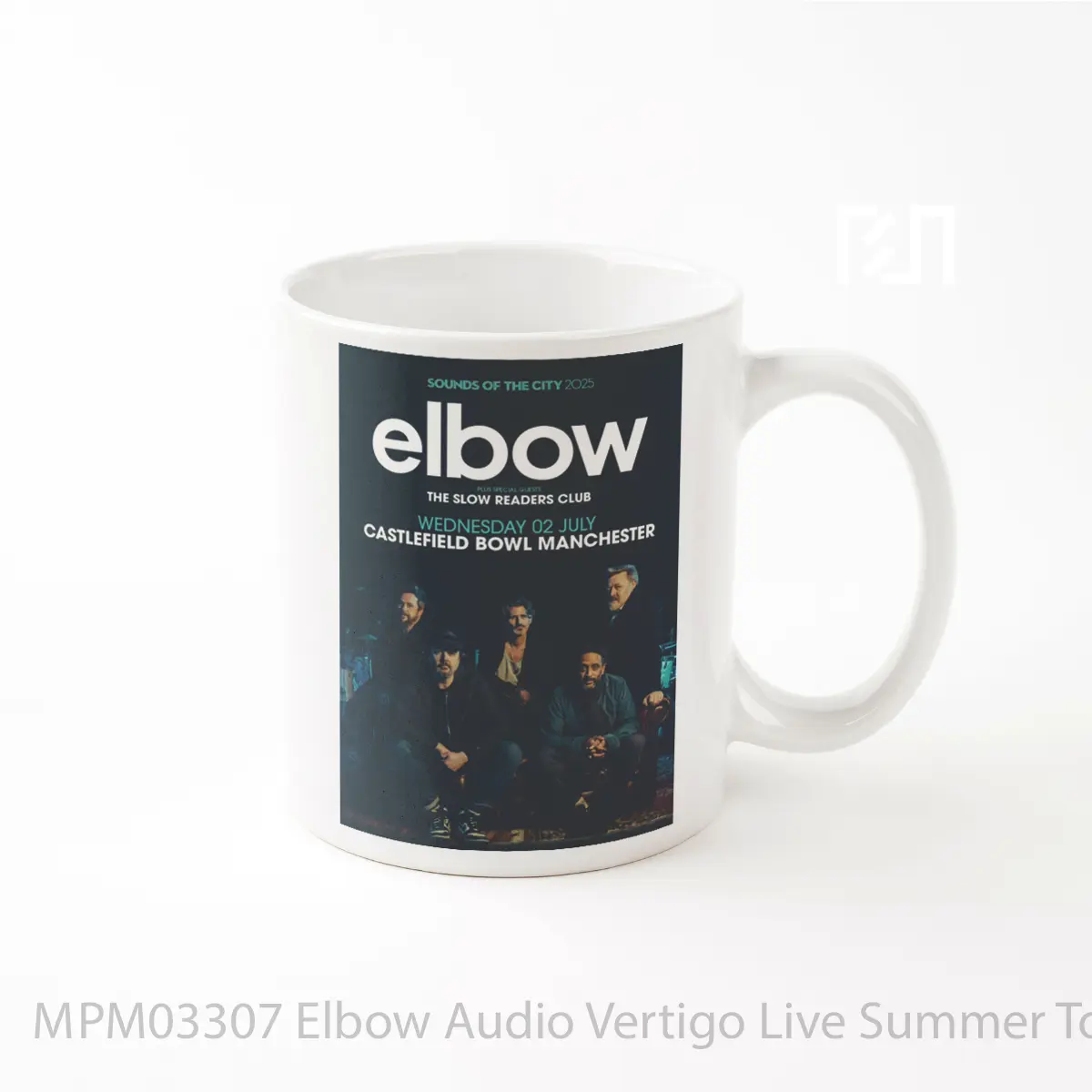 Mug Elbow Audio Vertigo Live Summer Tour 2025 MPM03307