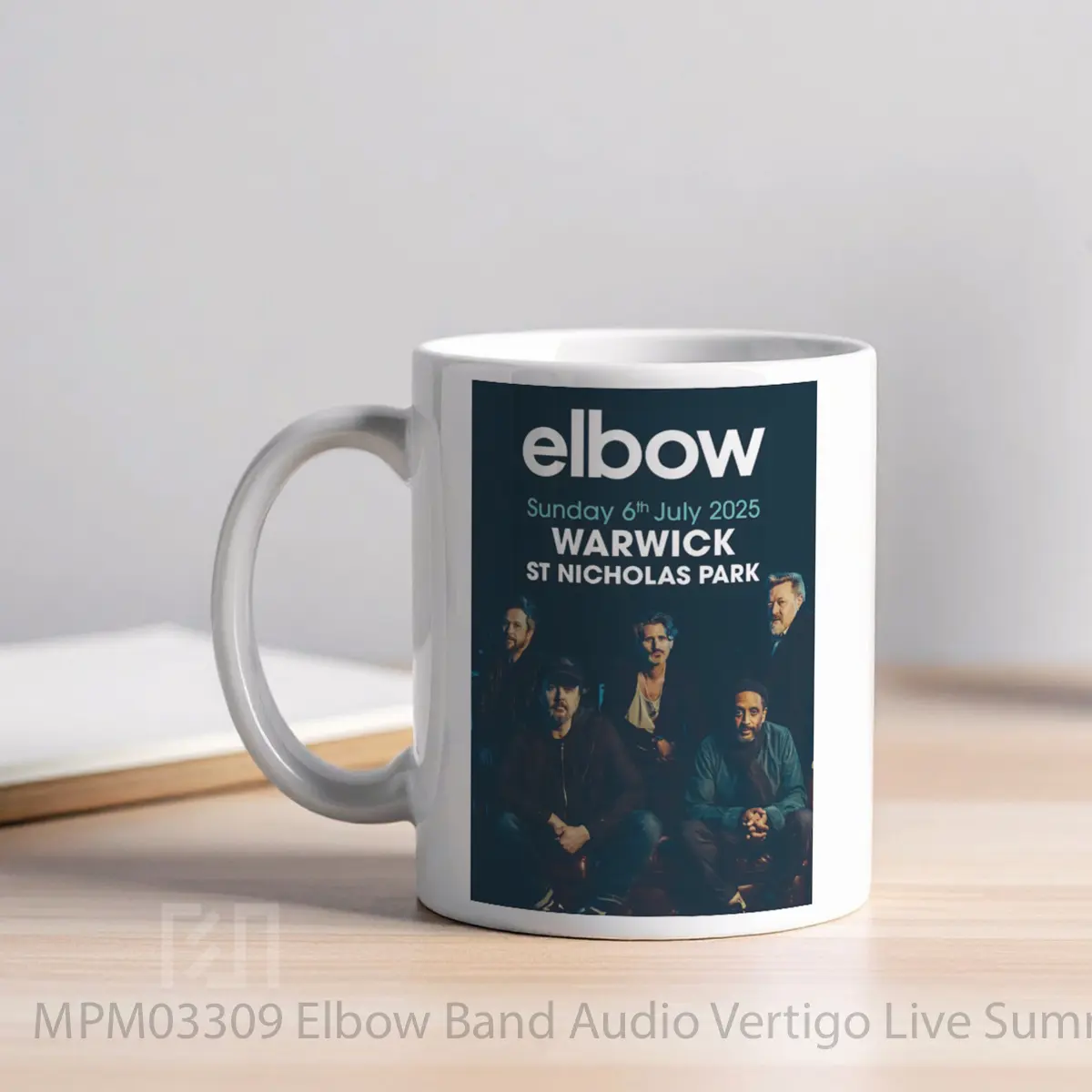 Mug Elbow Band Audio Vertigo Live Summer 2025 Tour MPM03309 - All-side / Desain
