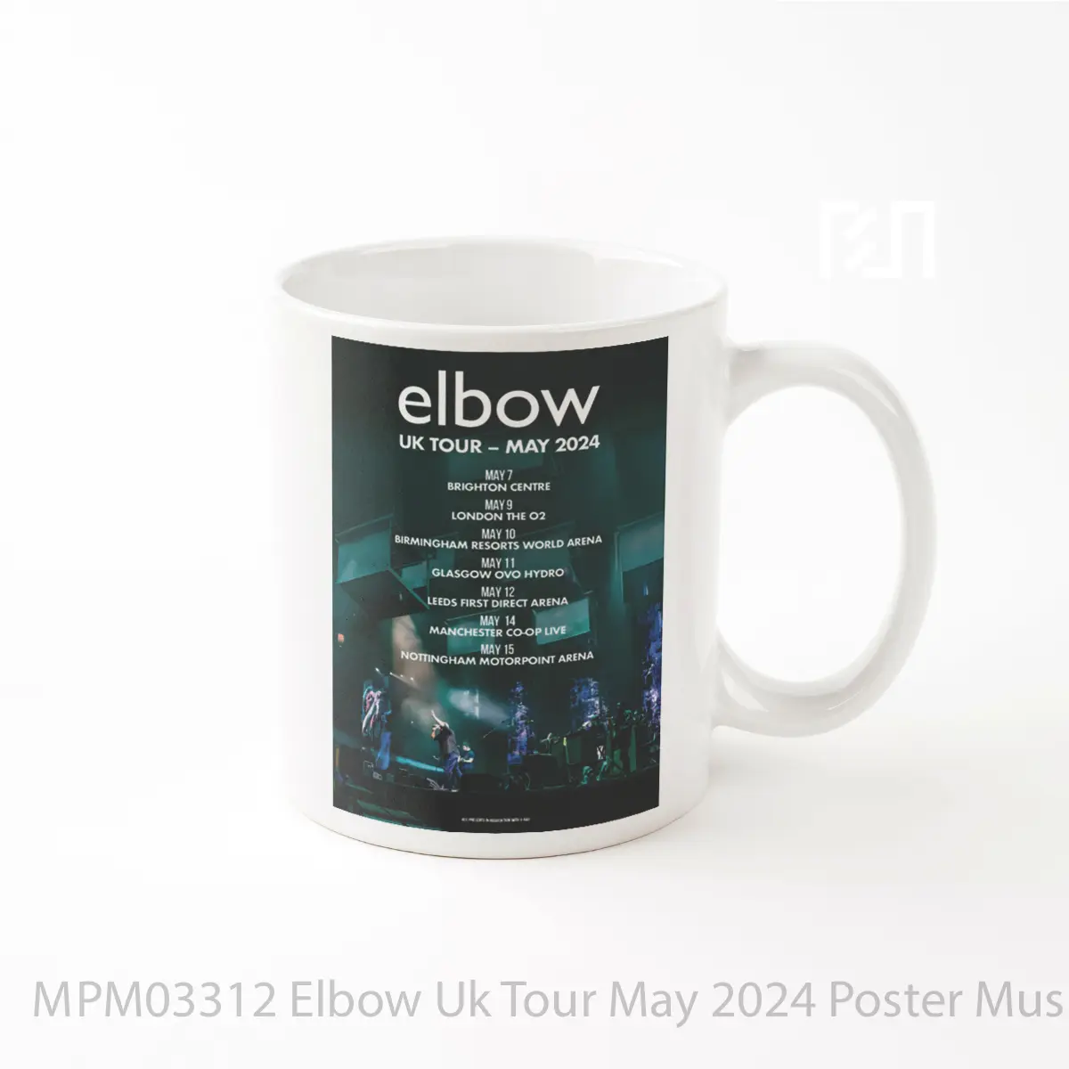 Mug Elbow Uk Tour May 2024 MPM03312