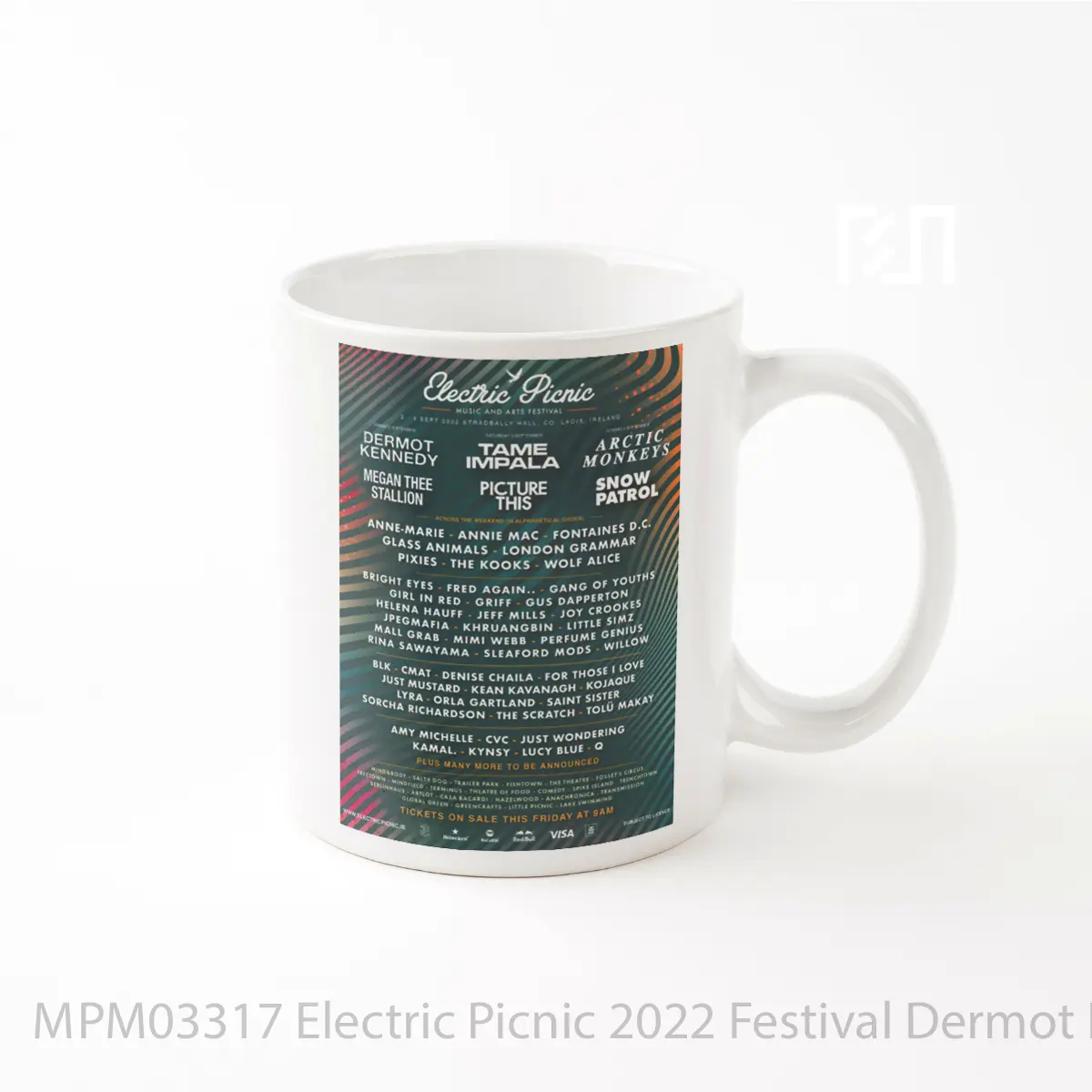 Mug Electric Picnic 2022 Festival Dermot Kennedy MPM03317