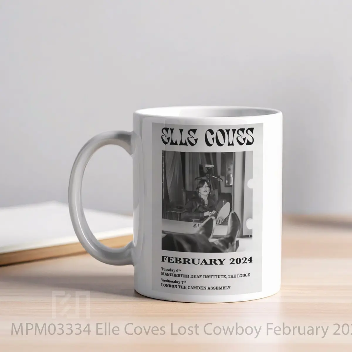 Mug Elle Coves Lost Cowboy February 2024 Uk Tour MPM03334 - All-side / Desain