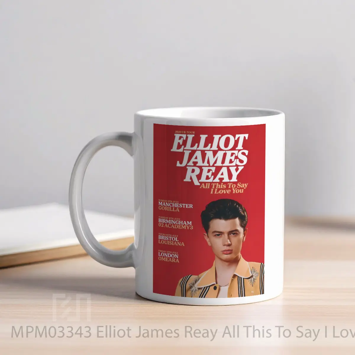 Mug Elliot James Reay All This To Say I Love You 2025 MPM03343 - All-side / Desain