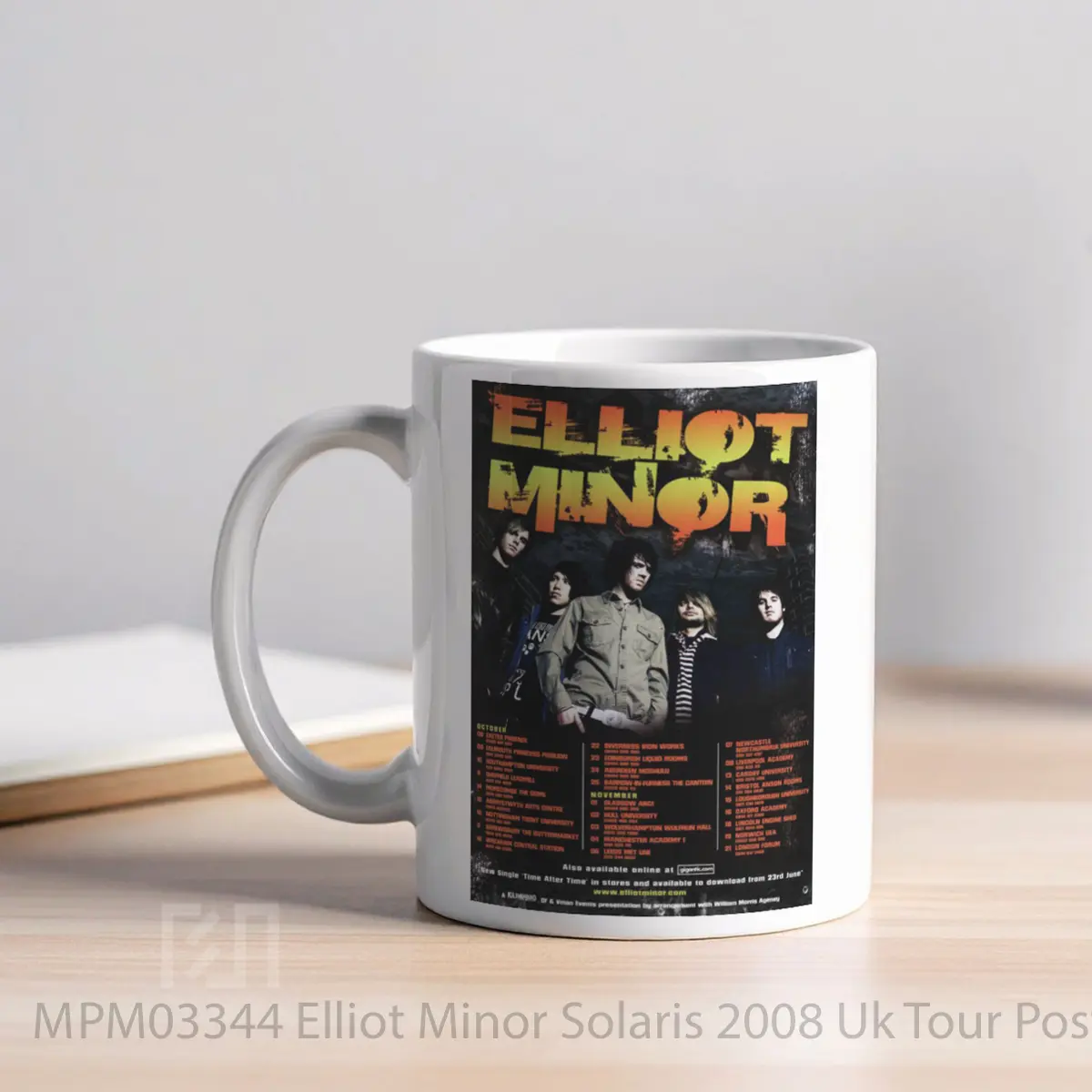 Mug Elliot Minor Solaris 2008 Uk Tour MPM03344 - All-side / Desain