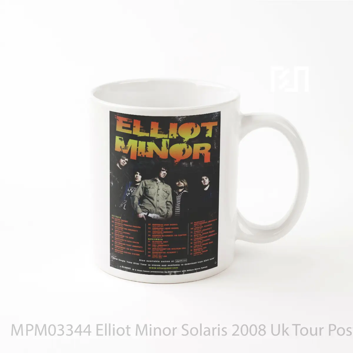Mug Elliot Minor Solaris 2008 Uk Tour MPM03344