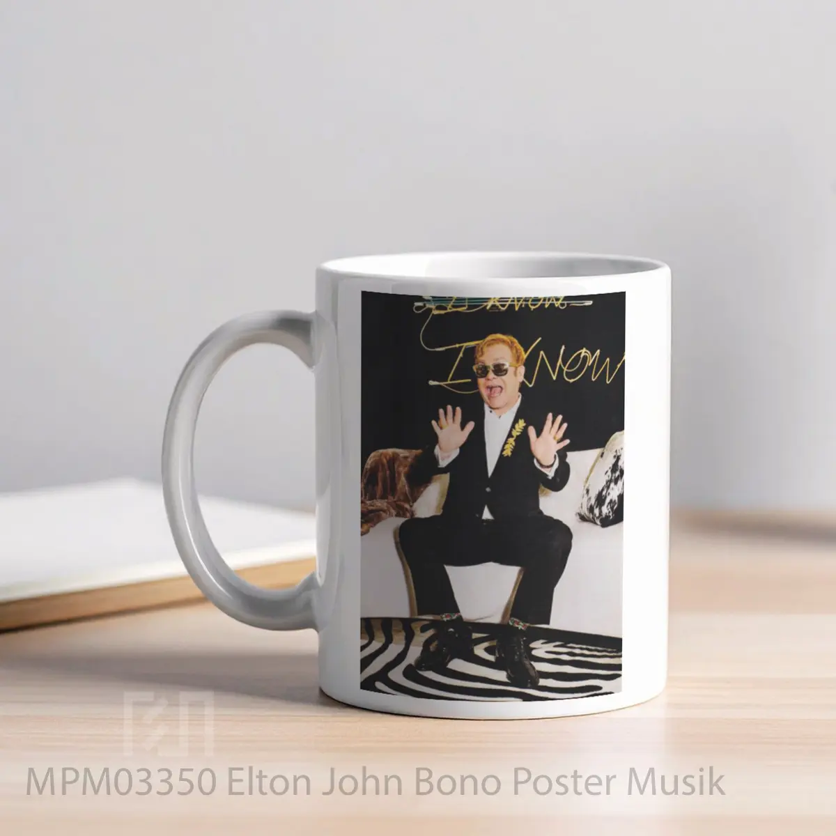 Mug Elton John Bono MPM03350 - All-side / Desain