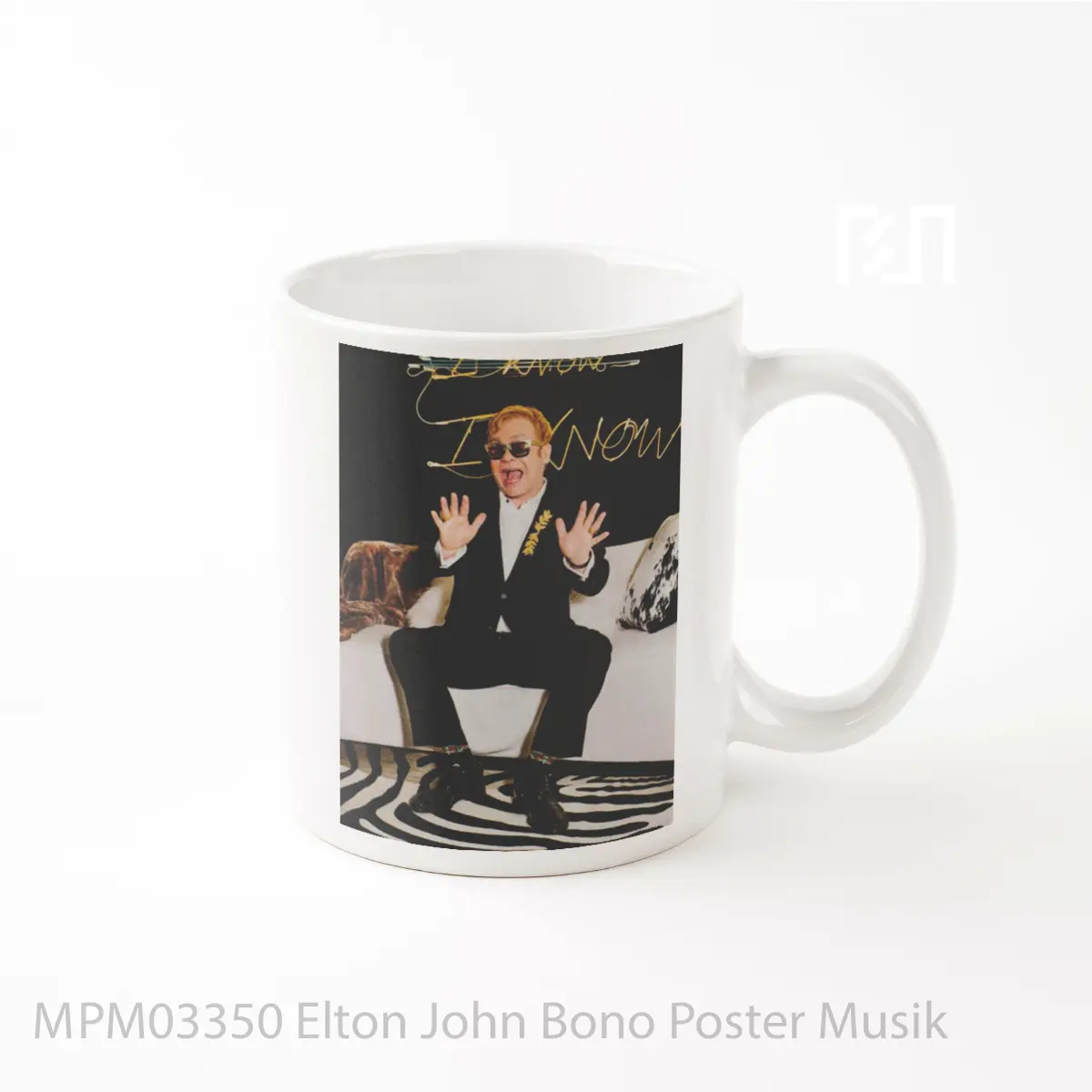 Mug Elton John Bono MPM03350