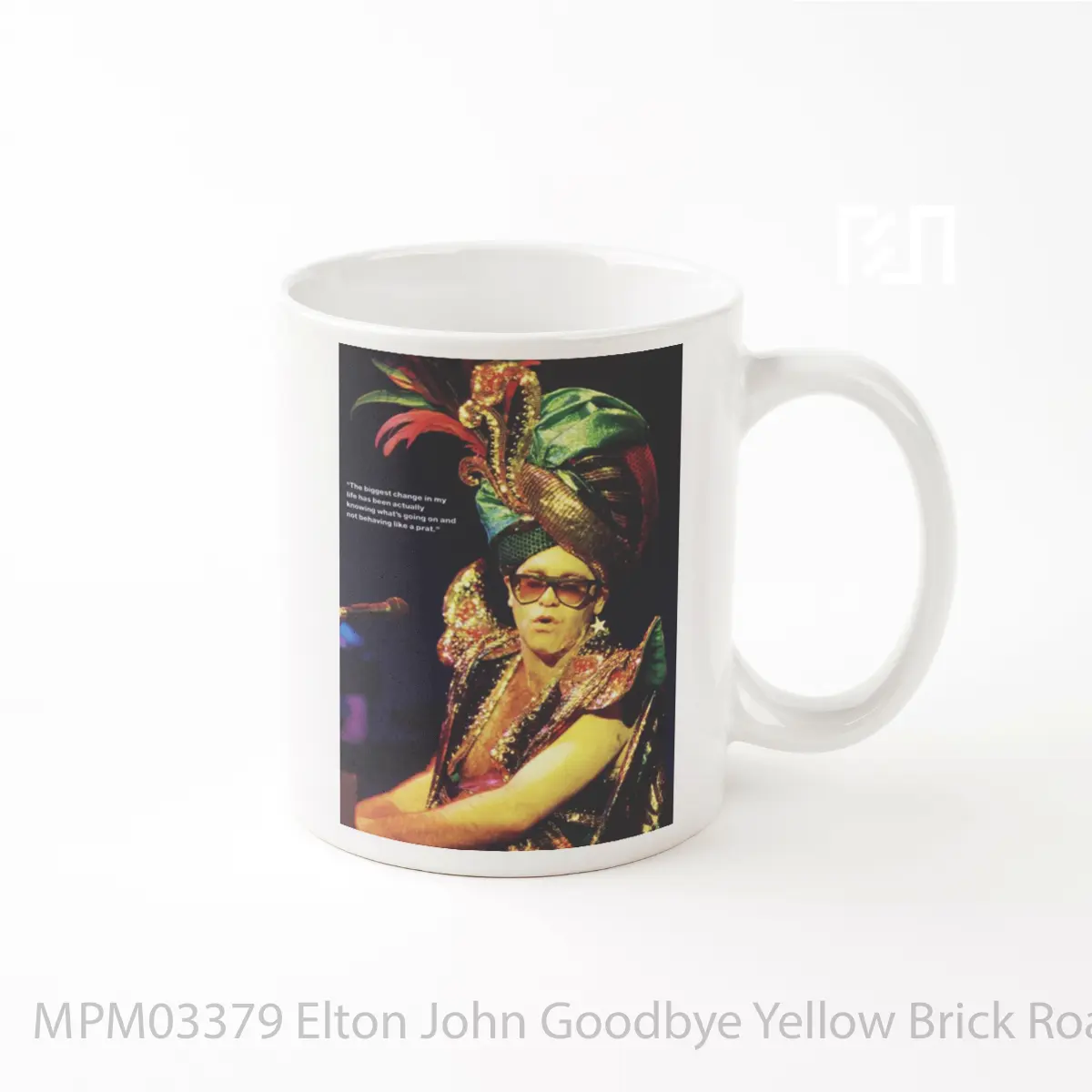 Mug Elton John Goodbye Yellow Brick Road MPM03379