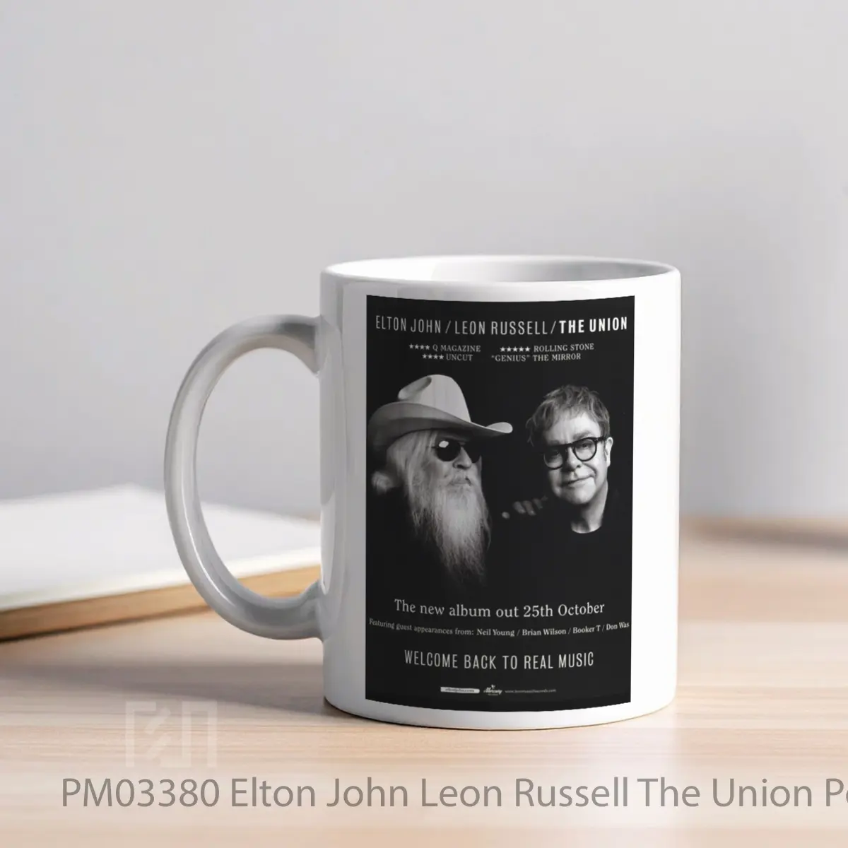 Mug Elton John Leon Russell The Union MPM03380 - All-side / Desain