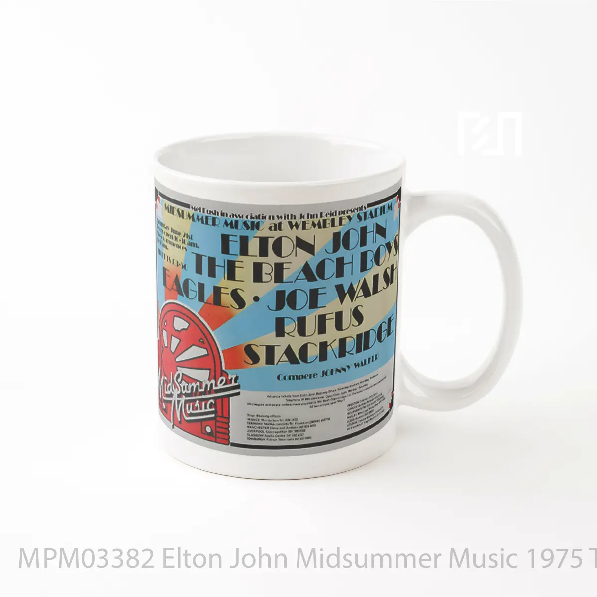 Mug Elton John Midsummer Music 1975 Tour MPM03382