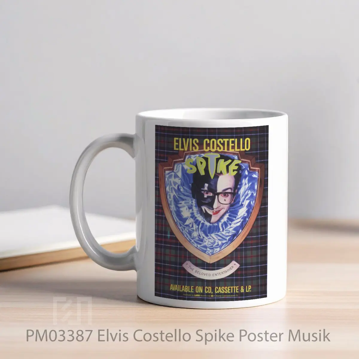 Mug Elvis Costello Spike MPM03387 - All-side / Desain