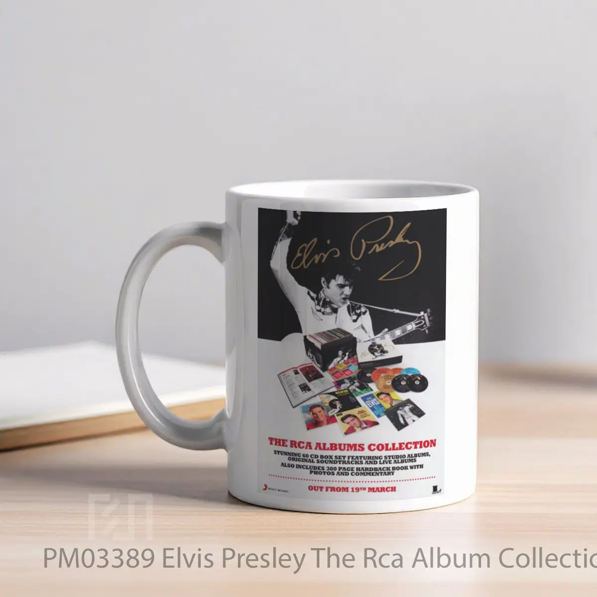 Mug Elvis Presley The Rca Album Collection MPM03389 - All-side / Desain