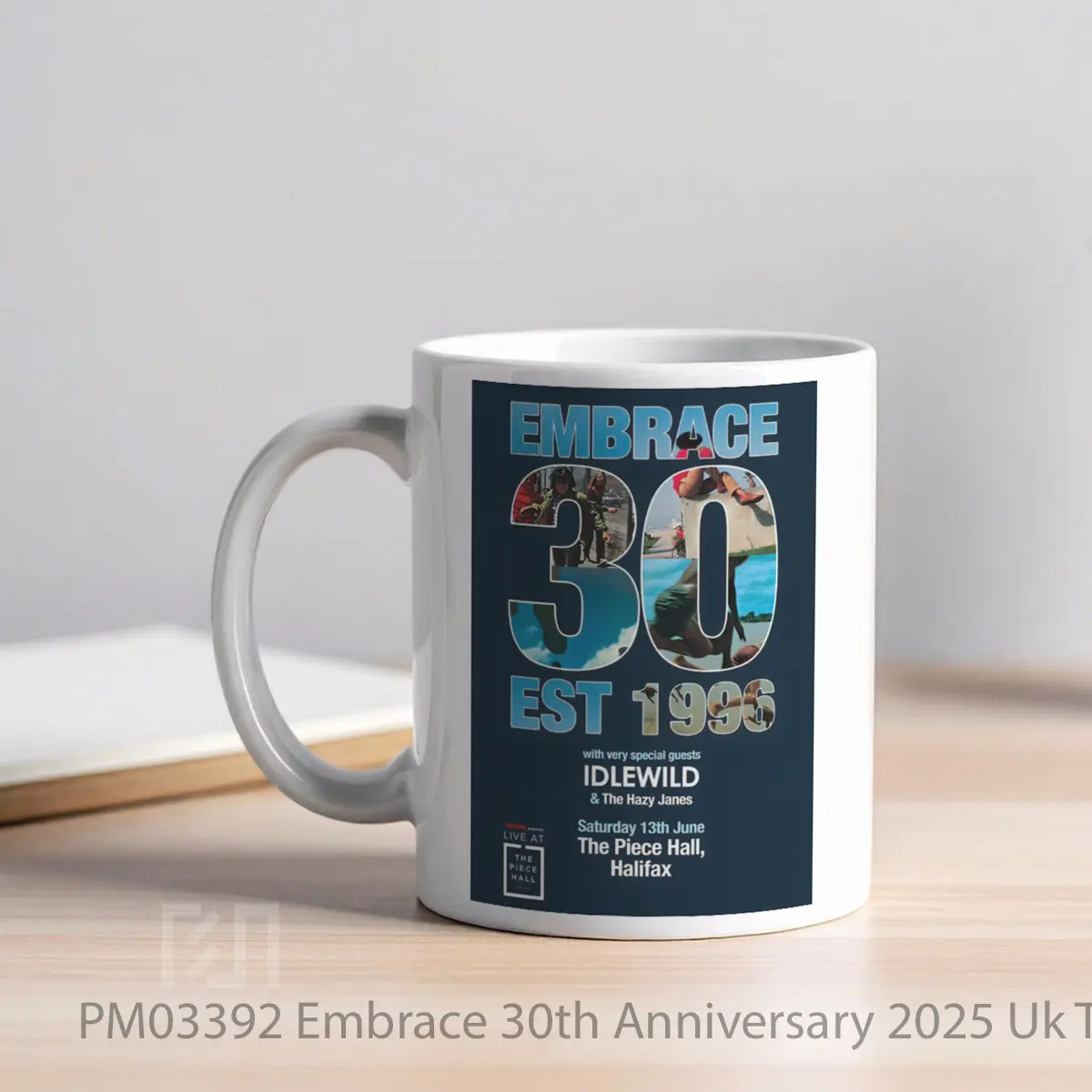 Mug Embrace 30th Anniversary 2025 Uk Tour Halifax MPM03392 - All-side / Desain