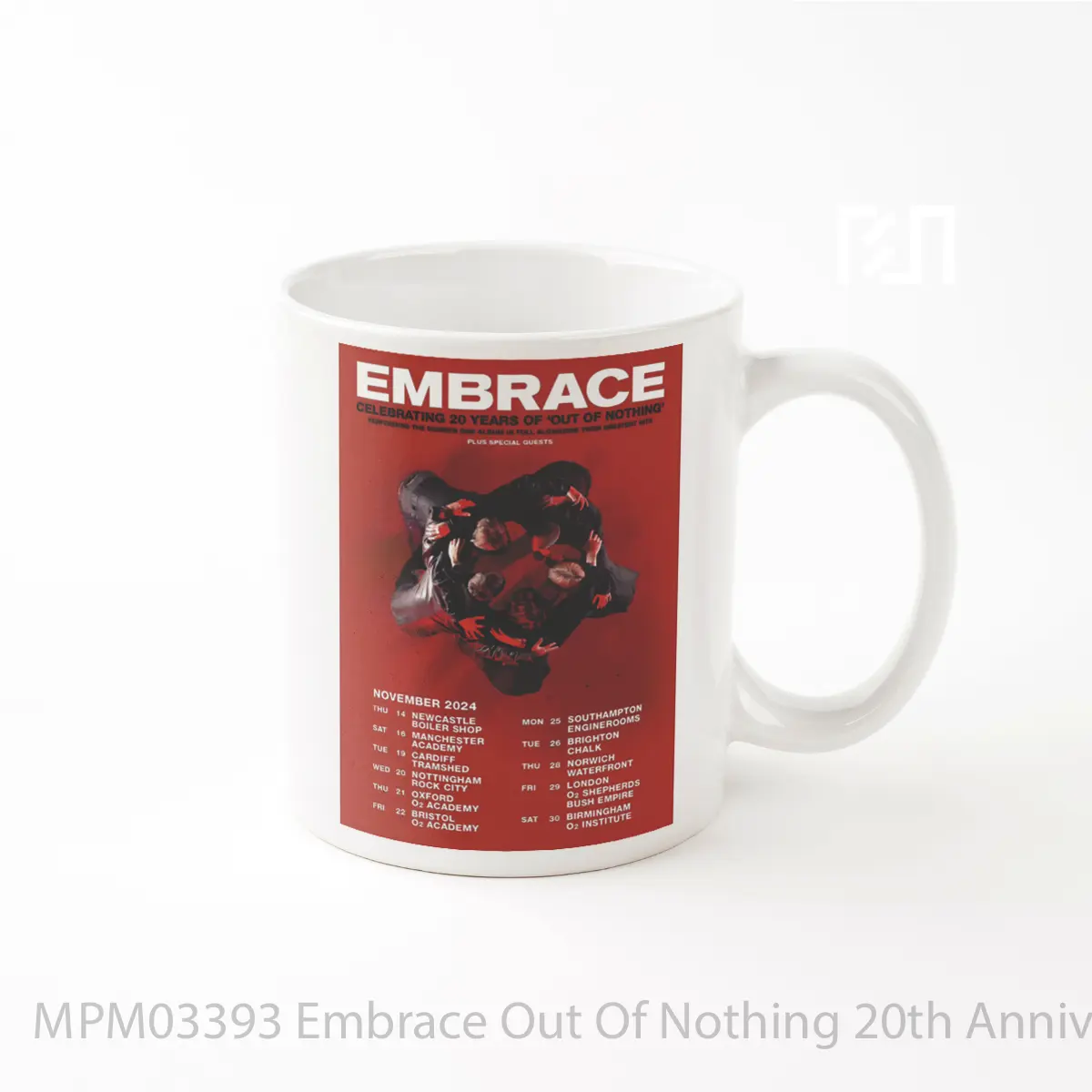 Mug Embrace Out Of Nothing 20th Anniversary Tour 2024 MPM03393