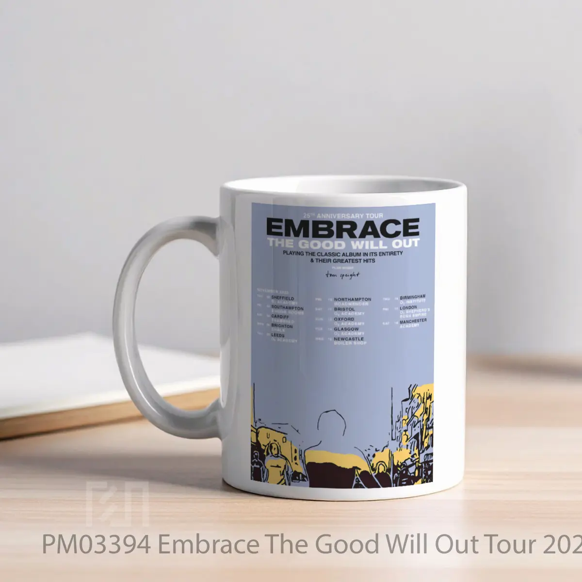 Mug Embrace The Good Will Out Tour 2023 MPM03394 - All-side / Desain