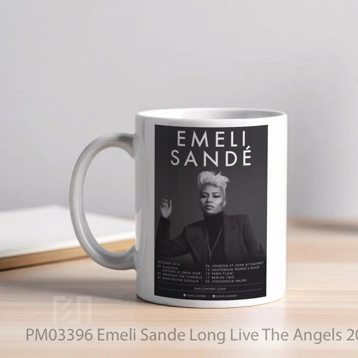 Mug Emeli Sande Long Live The Angels 2016 European Uk Tour MPM03396 - All-side / Desain