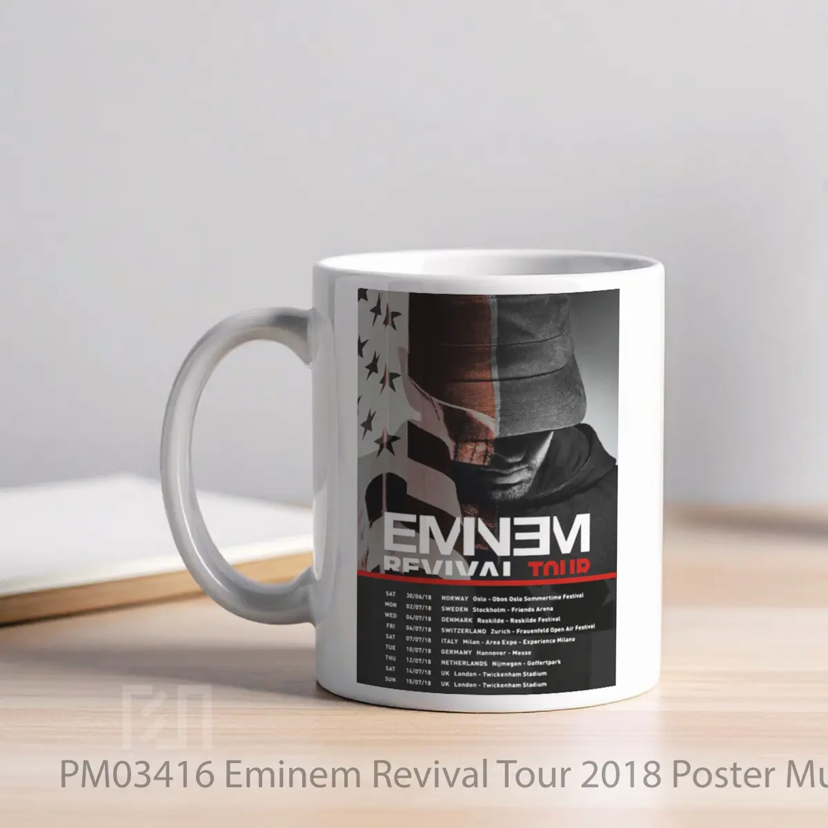 Mug Eminem Revival Tour 2018 MPM03416 - All-side / Desain