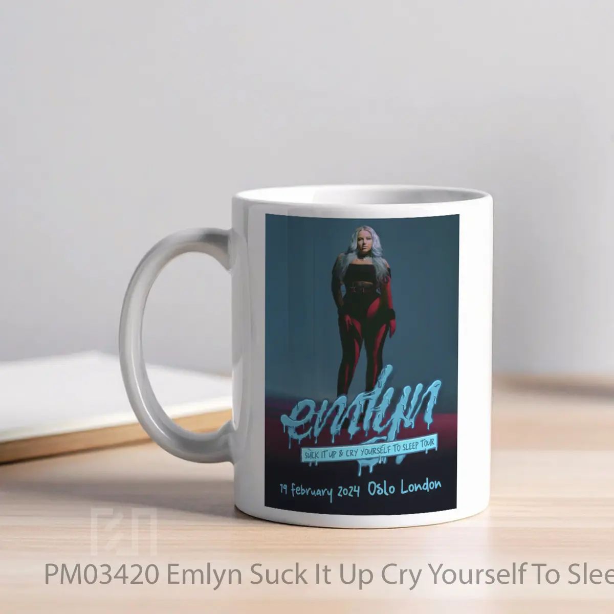 Mug Emlyn Suck It Up Cry Yourself To Sleep Tour 2024 MPM03420 - All-side / Desain