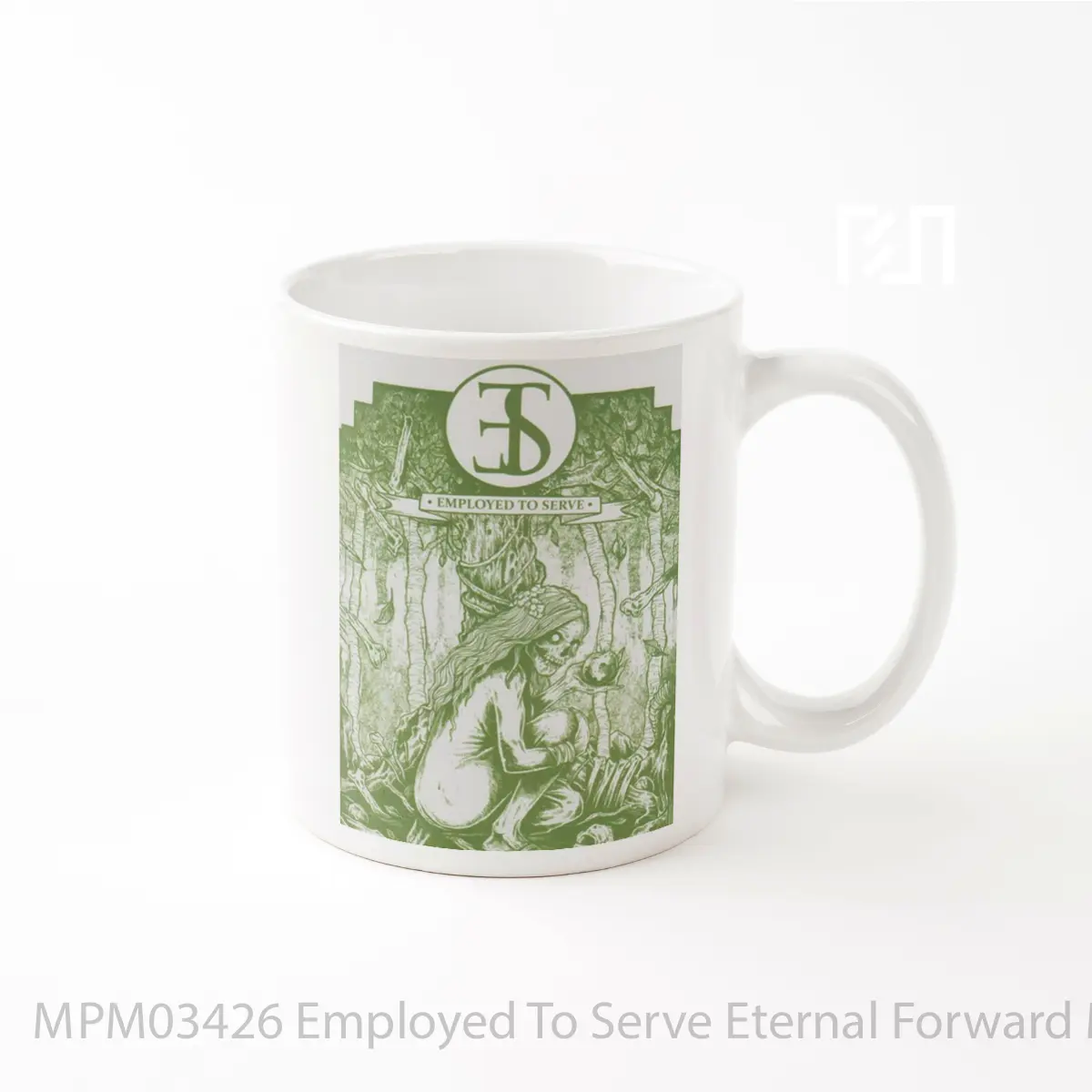 Mug Employed To Serve Eternal Forward Motion MPM03426