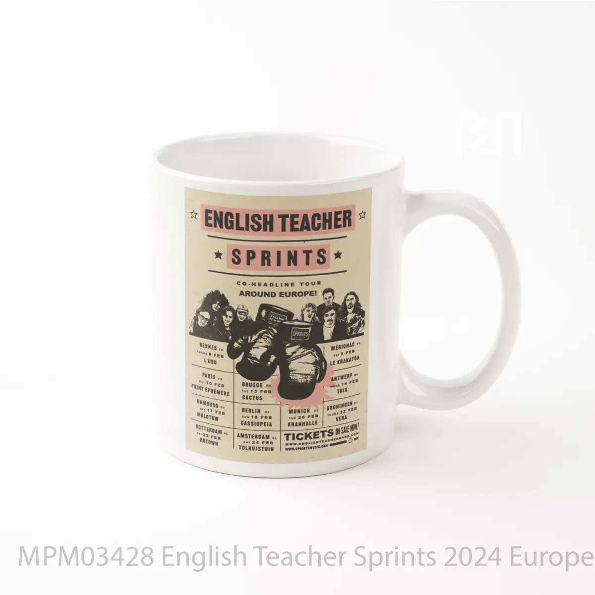Mug English Teacher Sprints 2024 European Tour Post MPM03428