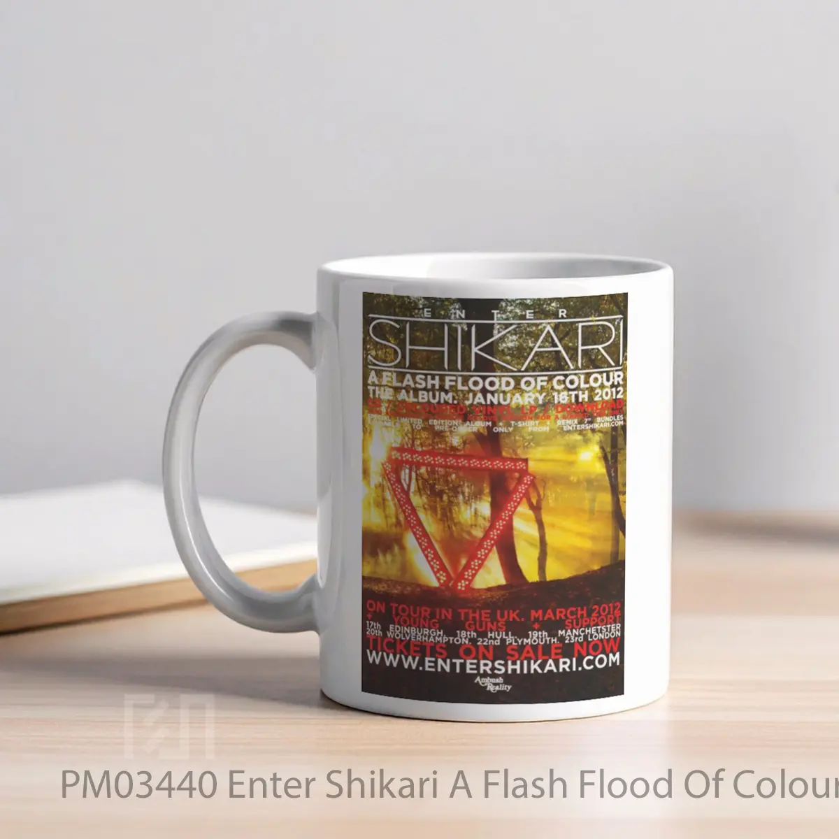 Mug Enter Shikari A Flash Flood Of Colour MPM03440 - All-side / Desain