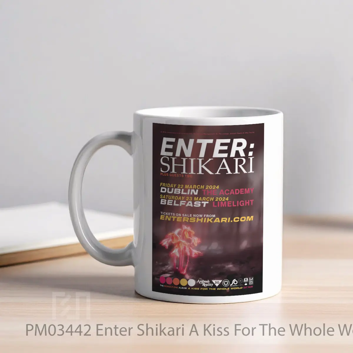 Mug Enter Shikari A Kiss For The Whole World 2023 Irel MPM03442 - All-side / Desain