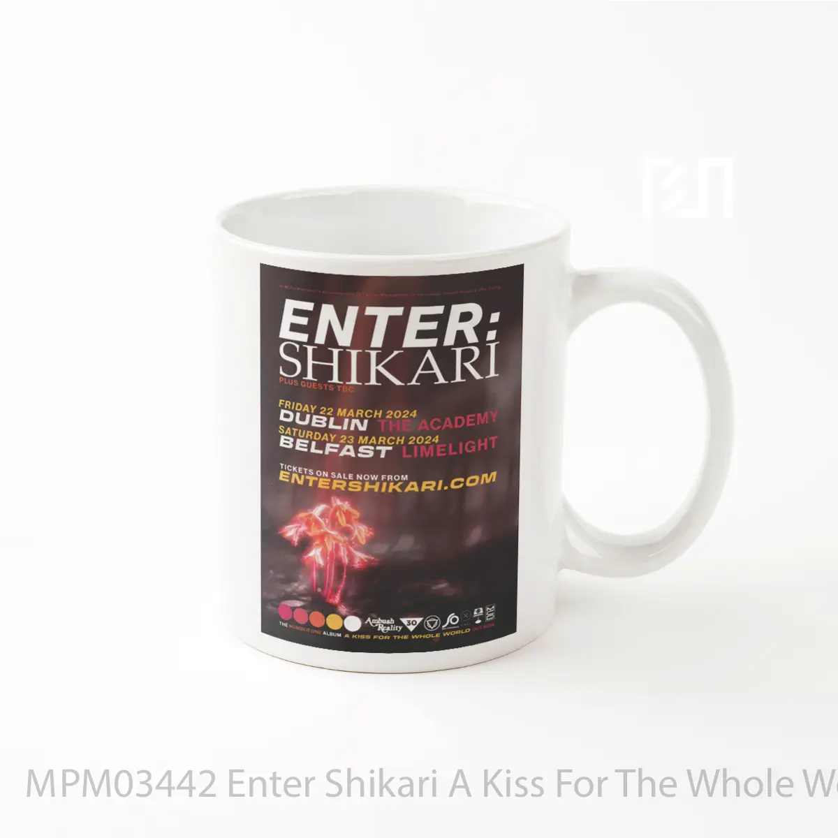 Mug Enter Shikari A Kiss For The Whole World 2023 Irel MPM03442
