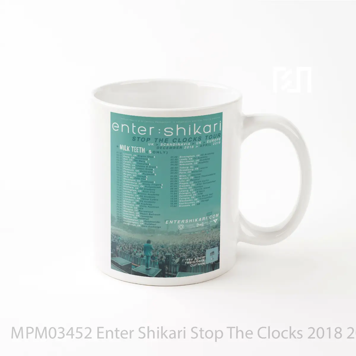 Mug Enter Shikari Stop The Clocks 2018 2019 Tour MPM03452