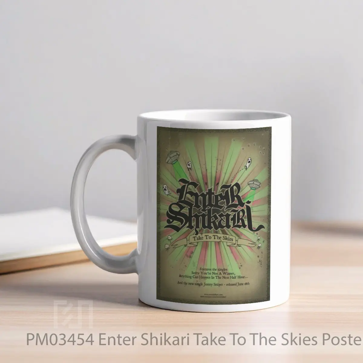 Mug Enter Shikari Take To The Skies MPM03454 - All-side / Desain