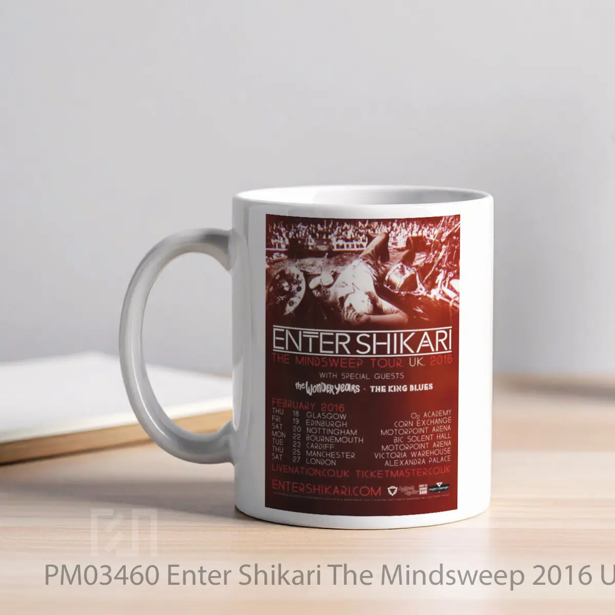 Mug Enter Shikari The Mindsweep 2016 Uk Tour MPM03460 - All-side / Desain